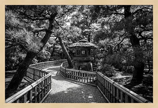 Moss Covered Stone Lantern