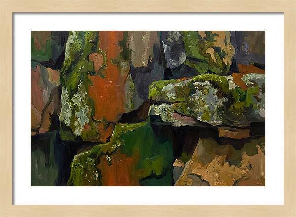 Moss Covered Stone Serenity