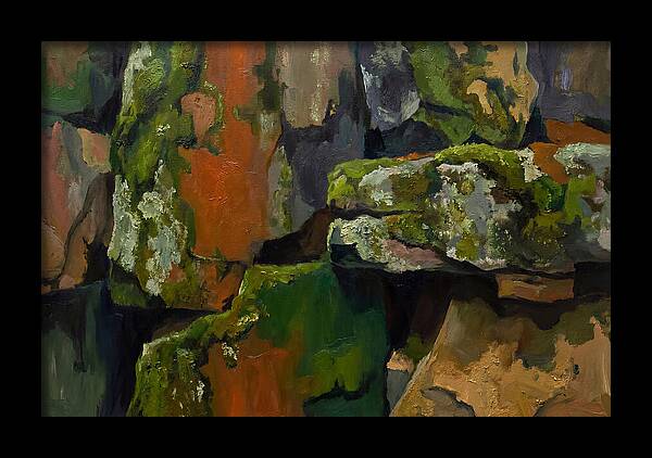 Moss Covered Stone Serenity