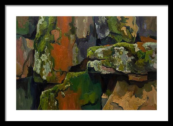 Moss Covered Stone Serenity