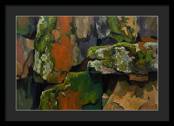 Moss Covered Stone Serenity