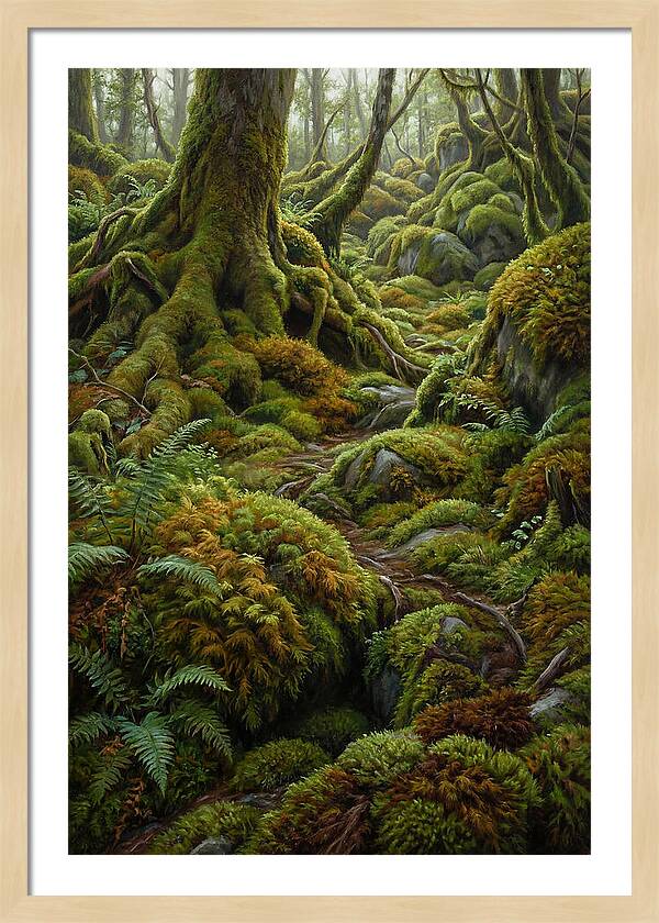 Mossy Forest Pathway