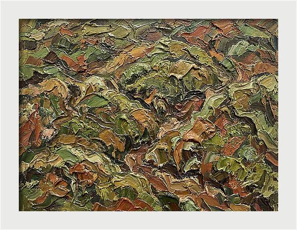 Mossy Landscape In Earth Tones