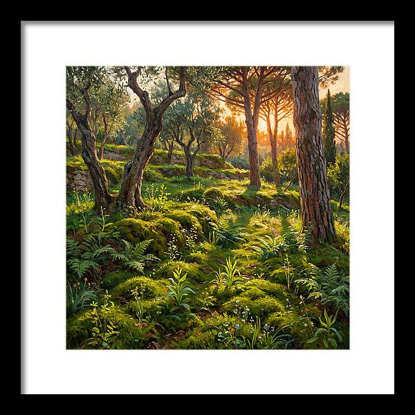 Mossy Mediterranean Serenity