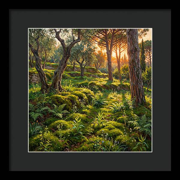 Mossy Mediterranean Serenity