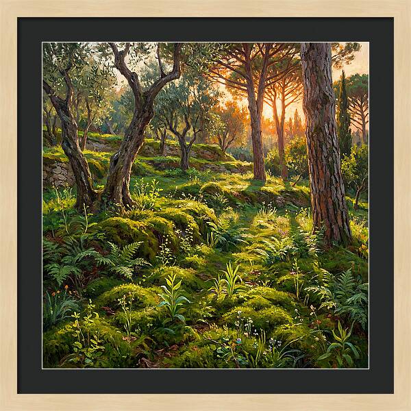 Mossy Mediterranean Serenity