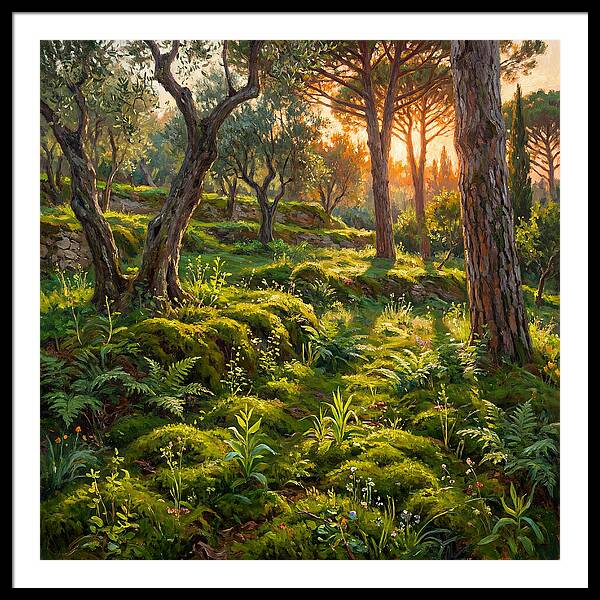 Mossy Mediterranean Serenity