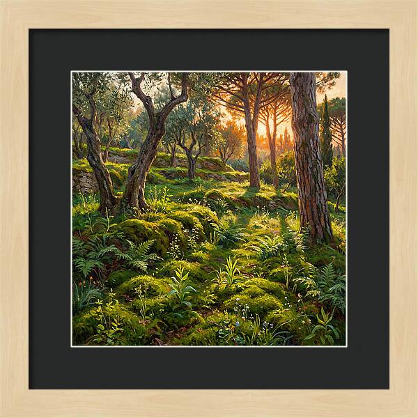 Mossy Mediterranean Serenity