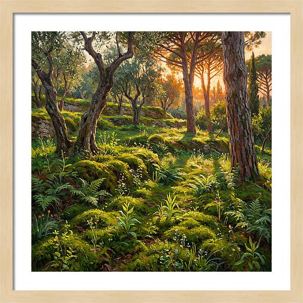 Mossy Mediterranean Serenity