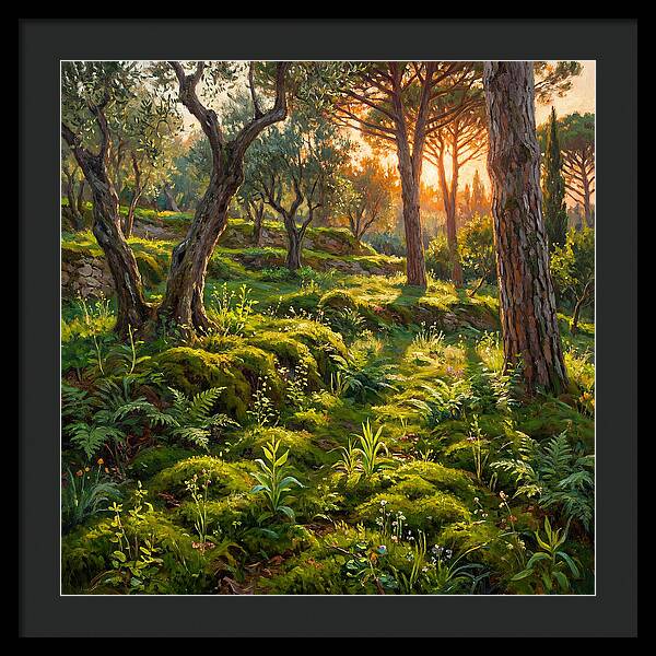 Mossy Mediterranean Serenity
