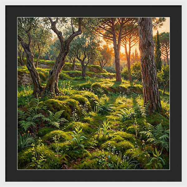 Mossy Mediterranean Serenity