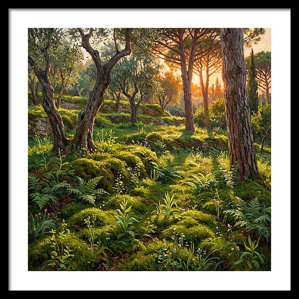Mossy Mediterranean Serenity