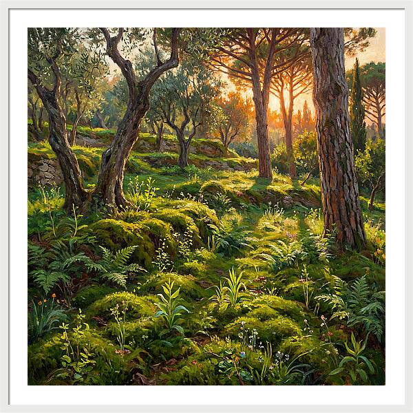 Mossy Mediterranean Serenity