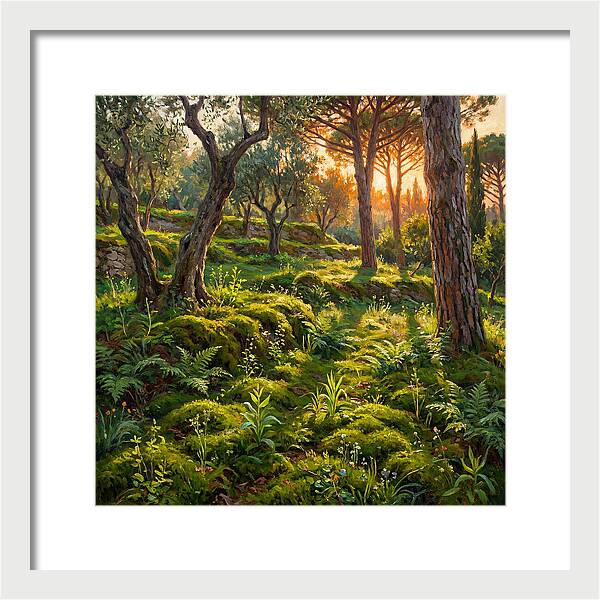 Mossy Mediterranean Serenity