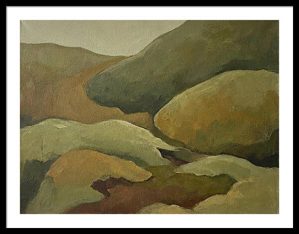 Mossy Minimalist Landscape