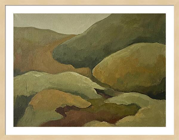 Mossy Minimalist Landscape