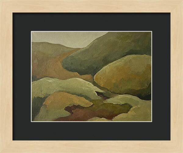 Mossy Minimalist Landscape
