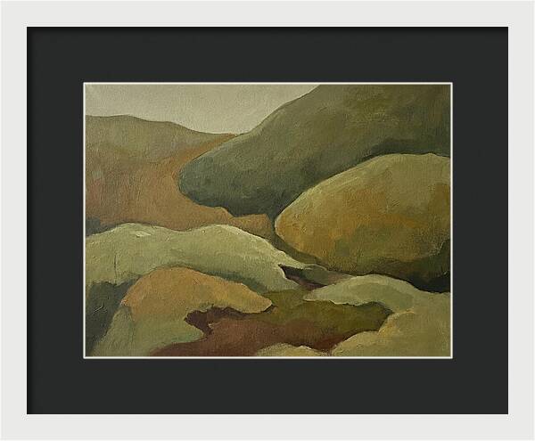 Mossy Minimalist Landscape