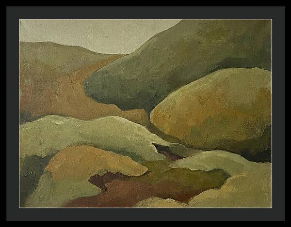 Mossy Minimalist Landscape