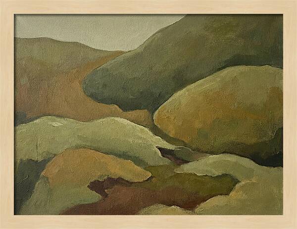 Mossy Minimalist Landscape