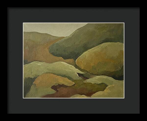 Mossy Minimalist Landscape