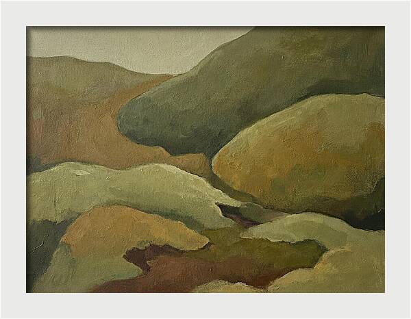Mossy Minimalist Landscape