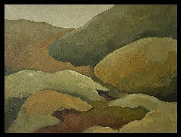 Mossy Minimalist Landscape