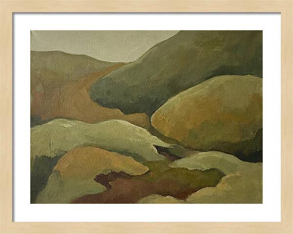 Mossy Minimalist Landscape