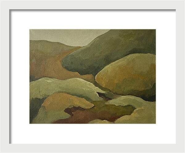 Mossy Minimalist Landscape