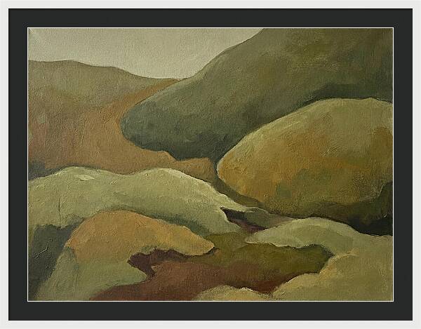 Mossy Minimalist Landscape