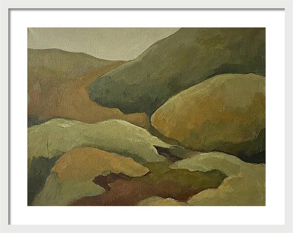 Mossy Minimalist Landscape