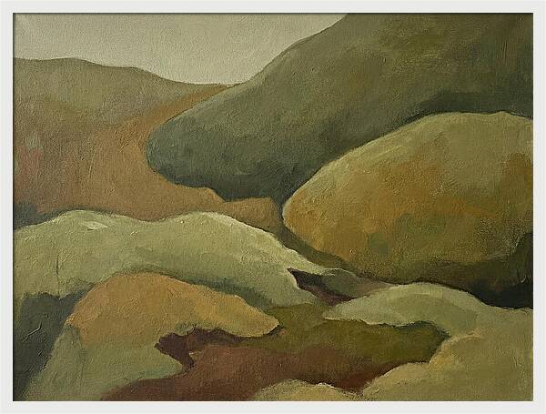 Mossy Minimalist Landscape