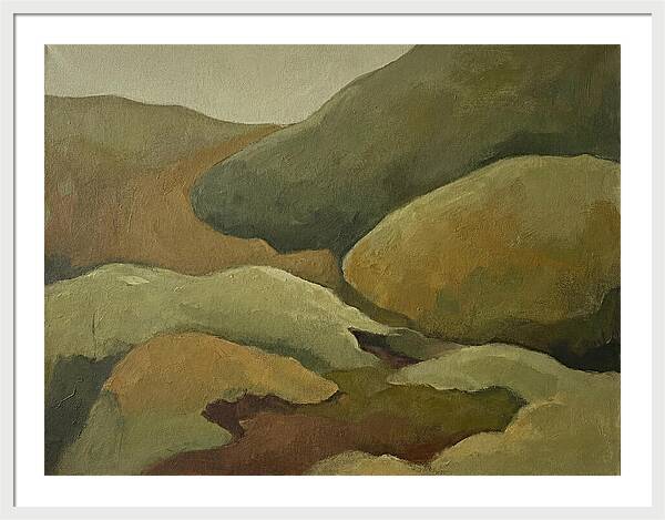 Mossy Minimalist Landscape