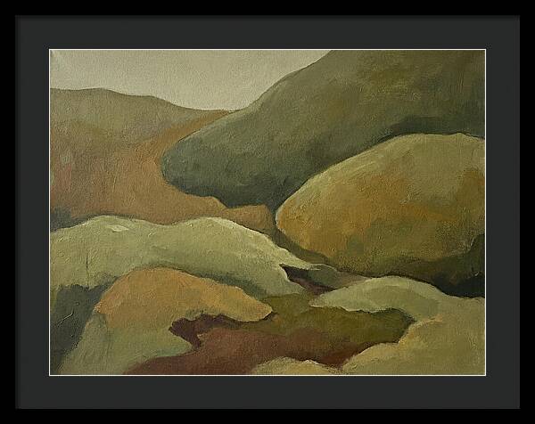 Mossy Minimalist Landscape