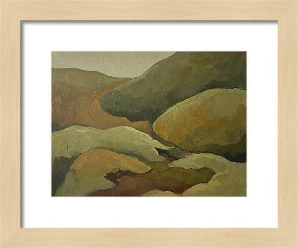 Mossy Minimalist Landscape