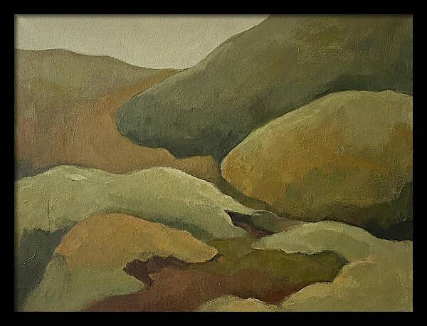 Mossy Minimalist Landscape
