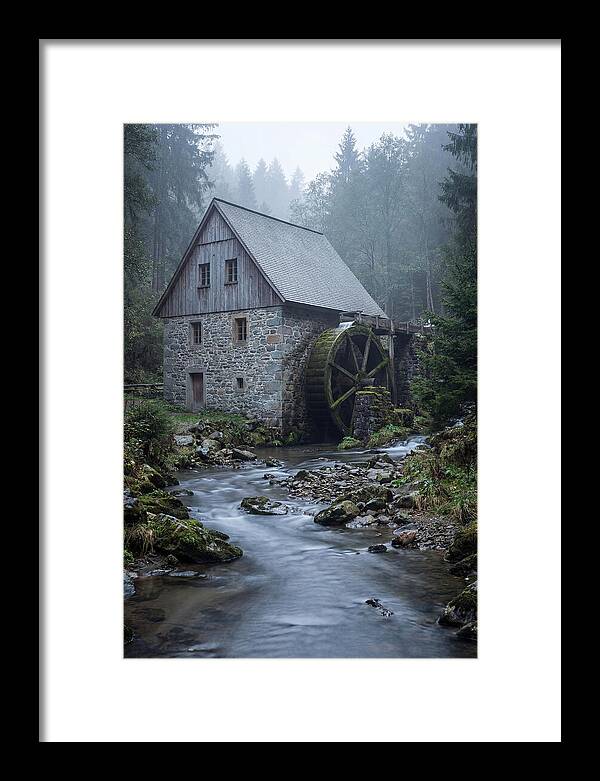 Mossy Water Mill Serenity