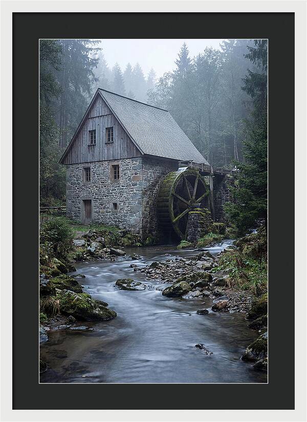 Mossy Water Mill Serenity