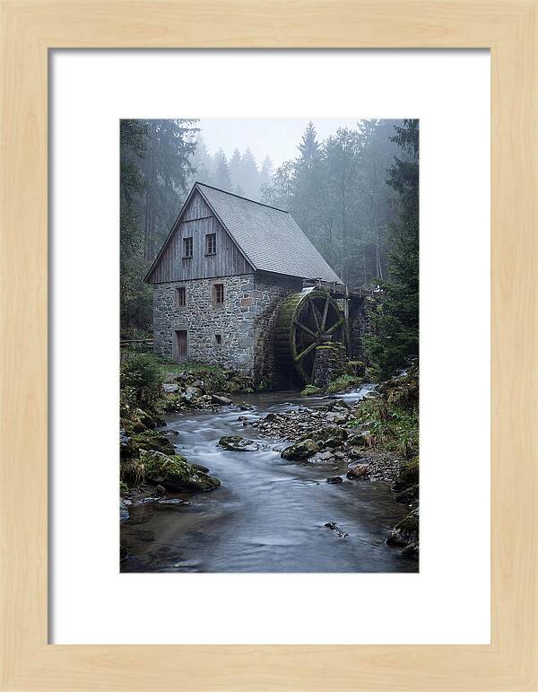 Mossy Water Mill Serenity