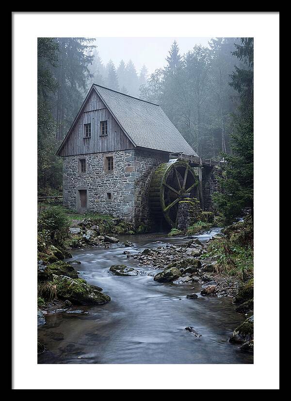 Mossy Water Mill Serenity