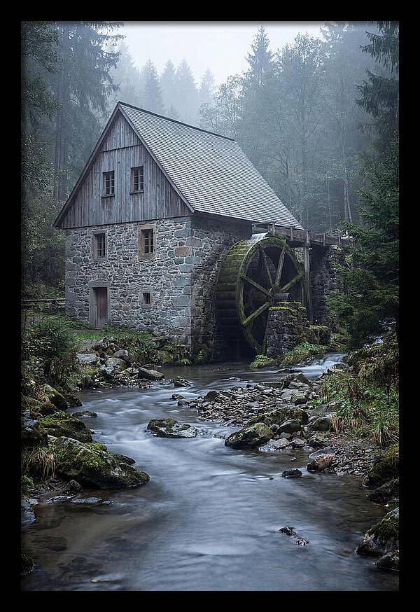 Mossy Water Mill Serenity