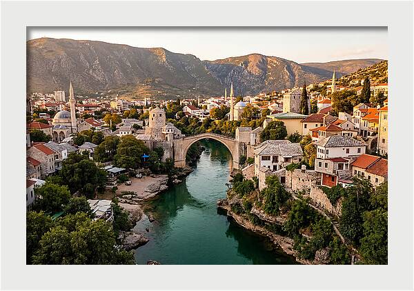 Mostar From Above