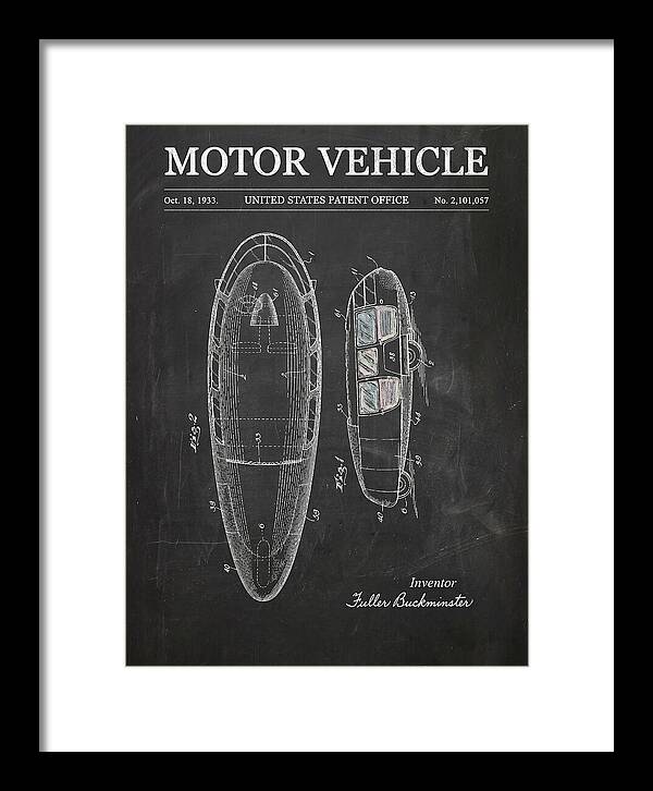 Motor Vehicle Dymaxion Chalkboard Patent Us2101057a