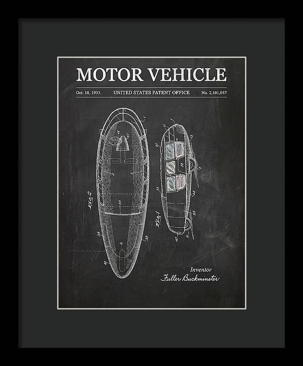 Motor Vehicle Dymaxion Chalkboard Patent Us2101057a