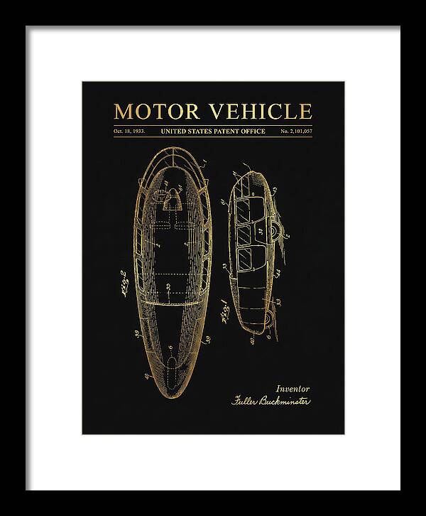 Motor Vehicle Dymaxion Gold Patent Us2101057a