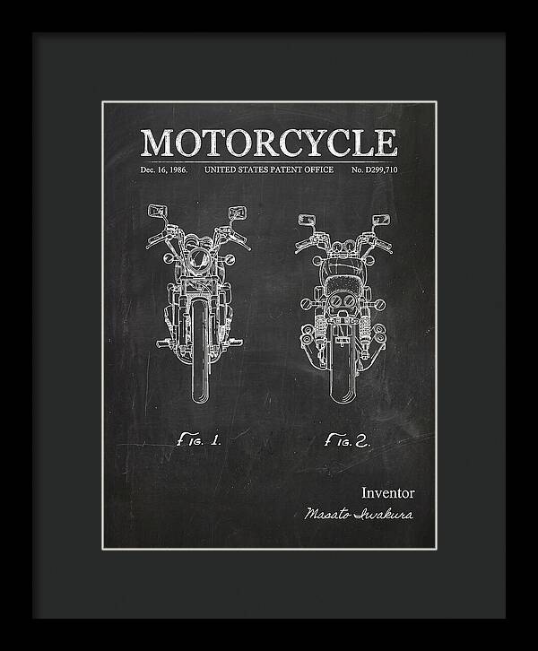 Motorcycle Chalkboard Patent Usd299710s