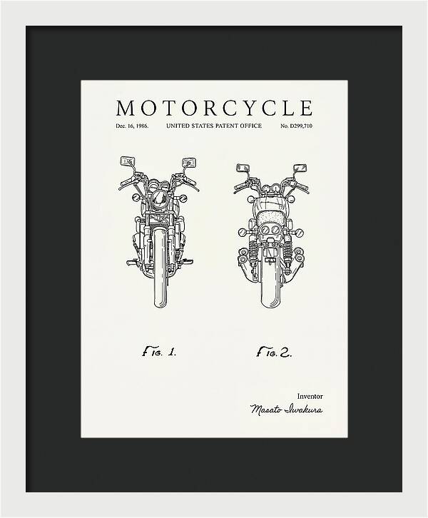 Motorcycle Minimalist Patent Usd299710s