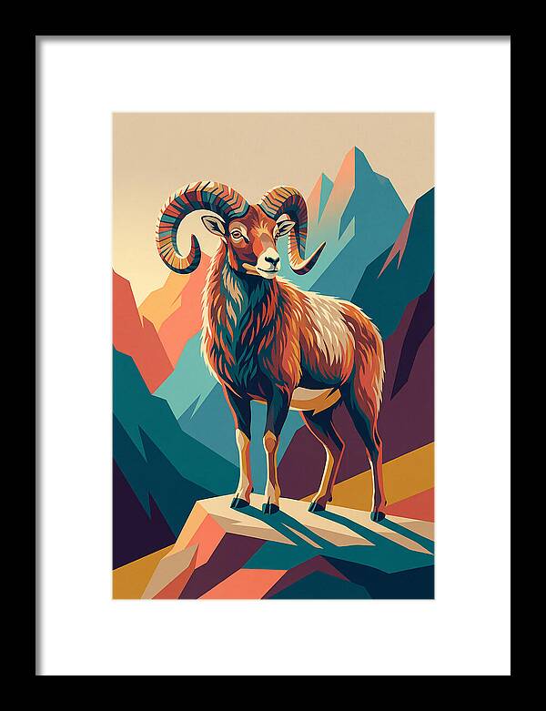 Mouflon Majestic Stance