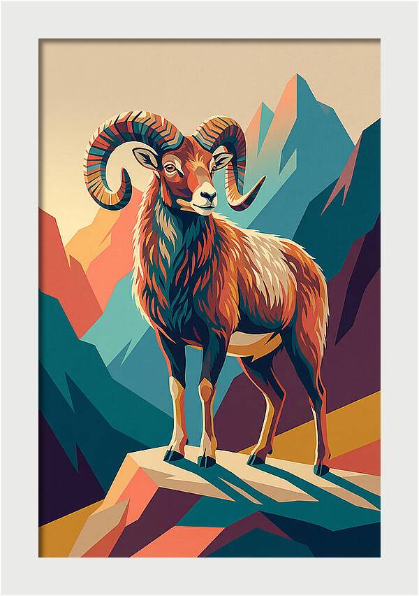 Mouflon Majestic Stance