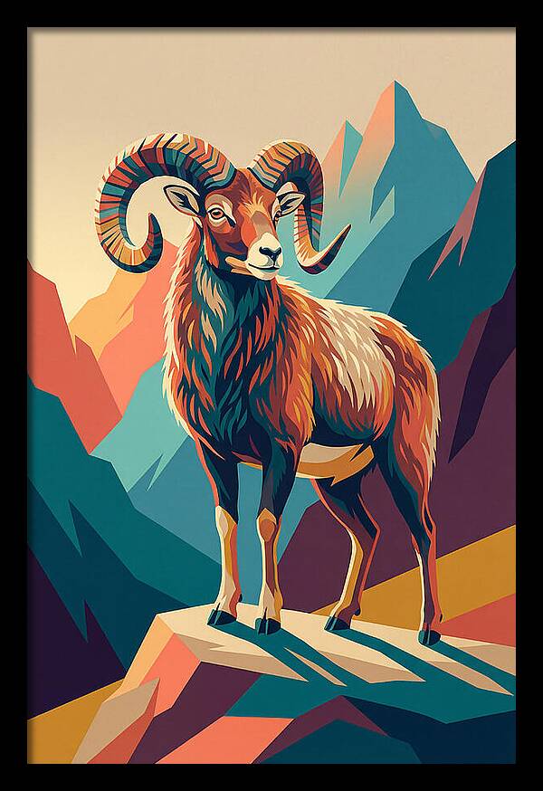 Mouflon Majestic Stance